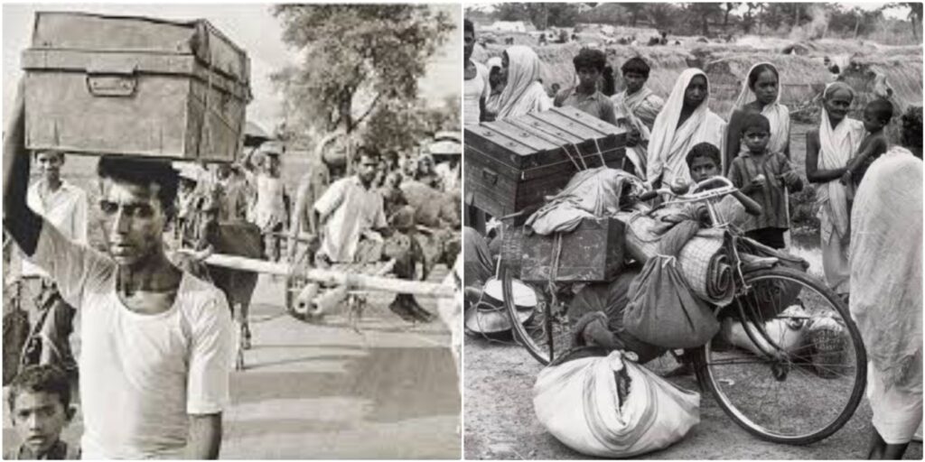 Immigrants from Bangladesh to Assam & West Bengal in 1970s