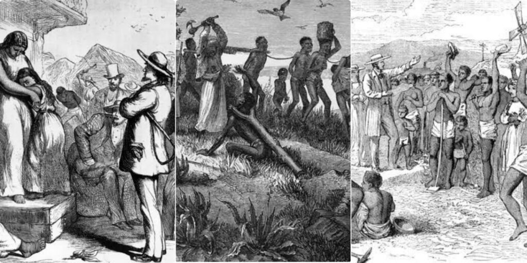 Atlantic slave trade in the Caribbean 
